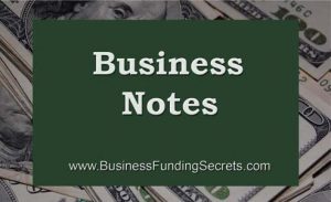 business note, alternative finance, http://businessfundingsecrets.com/, tips,